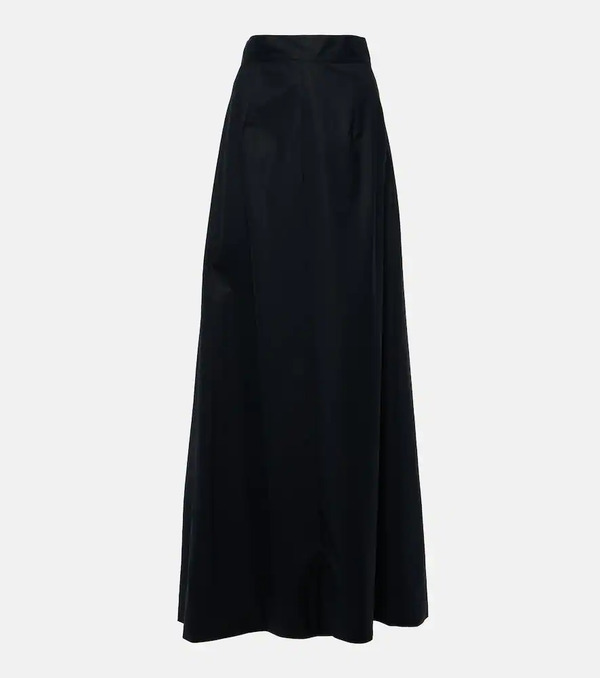  Plan C Plan C Mid-rise Cotton Maxi Skirt 