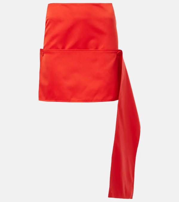  Plan C Plan C Satin Miniskirt 
