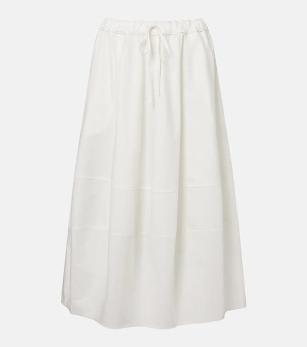  Polo Ralph Lauren Polo Ralph Lauren Cotton Poplin Midi Skirt 