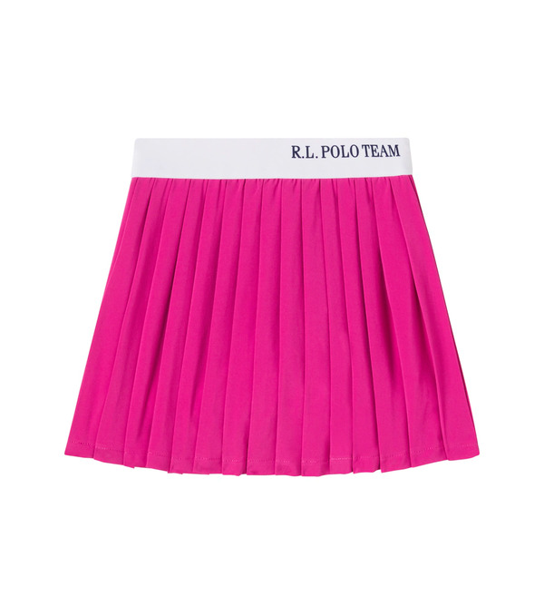  Polo Ralph Lauren Kids Polo Ralph Lauren Kids Logo Pleated Skirt 