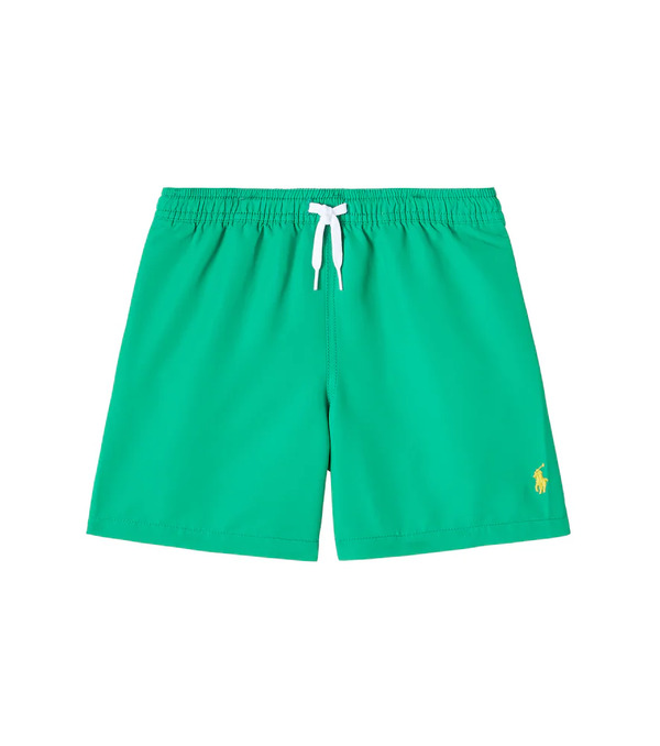  Polo Ralph Lauren Kids Polo Ralph Lauren Kids Logo Swim Trunks 