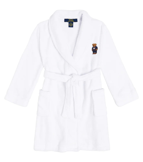  Polo Ralph Lauren Kids Polo Ralph Lauren Kids Logo Terry Robe 