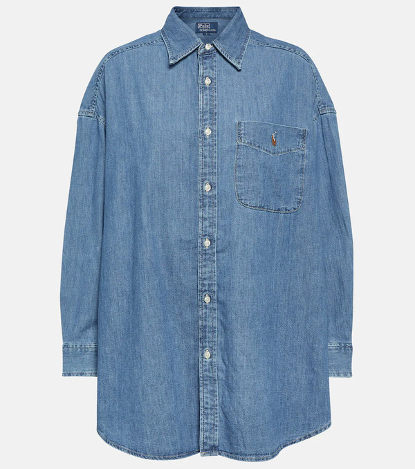  Polo Ralph Lauren Polo Ralph Lauren Oversized Denim Shirt 
