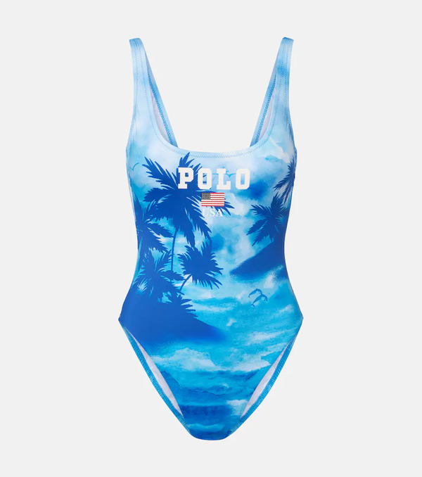  Polo Ralph Lauren Polo Ralph Lauren Printed Swimsuit 