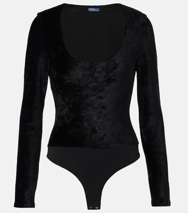  Polo Ralph Lauren Polo Ralph Lauren Velvet Bodysuit 