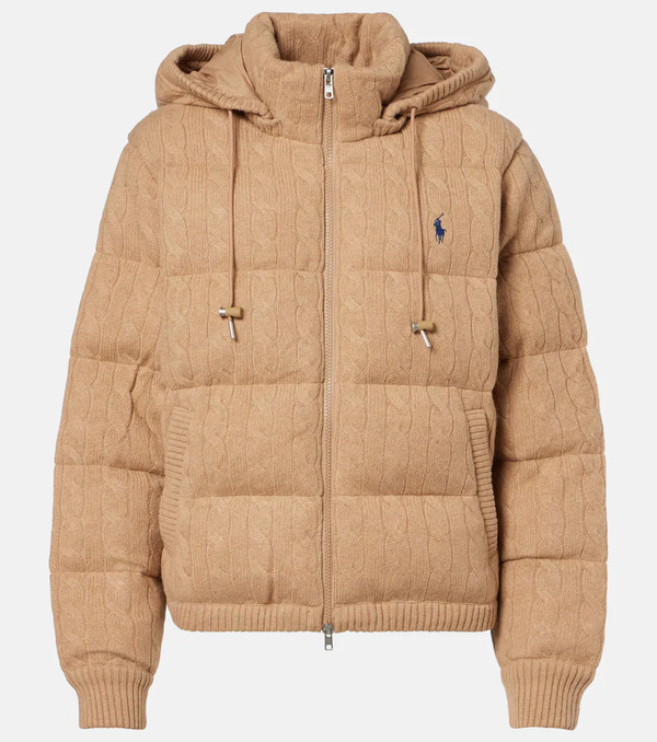  Polo Ralph Lauren Polo Ralph Lauren Wool And Cashmere Puffer Jacket 