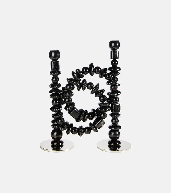  Polspotten Polspotten Beads Glass Candle Holder 