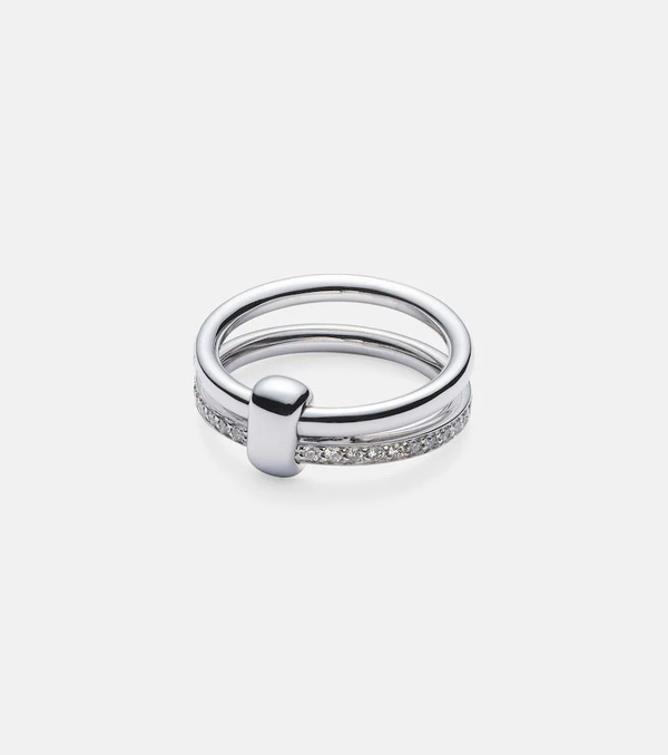  Pomellato Pomellato Pomellato Together 18kt White Gold Ring With Diamonds 