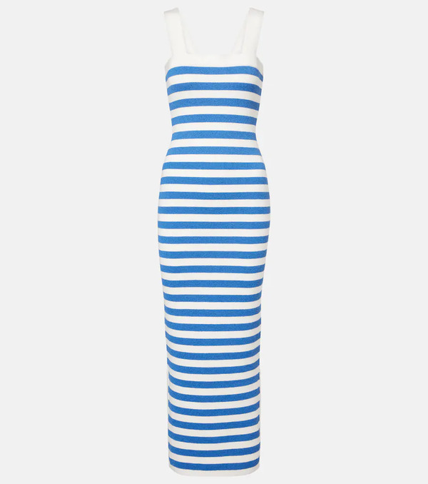  Posse Posse Ari Striped Knitted Maxi Dress 