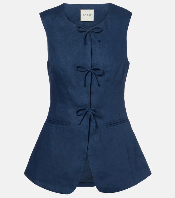  Posse Posse Sabine Linen Vest 
