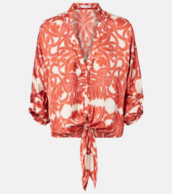  Poupette St Barth Poupette St Barth Azia Printed Top 