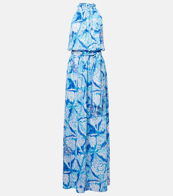  Poupette St Barth Poupette St Barth Bianca Printed Maxi Dress 