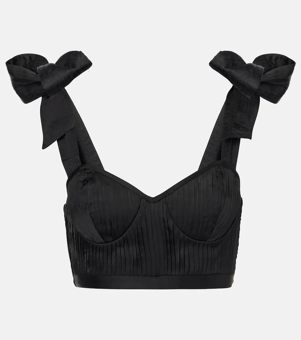  Poupette St Barth Poupette St Barth Carla Halterneck Crop Top 