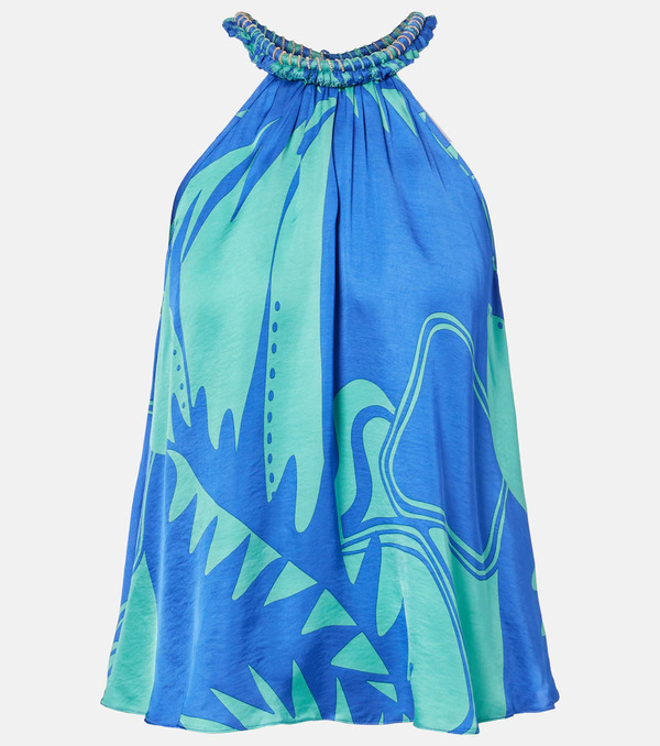  Poupette St Barth Poupette St Barth Cleo Printed Top 
