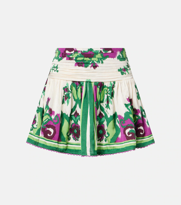  Poupette St Barth Poupette St Barth Colleen Floral Miniskirt 