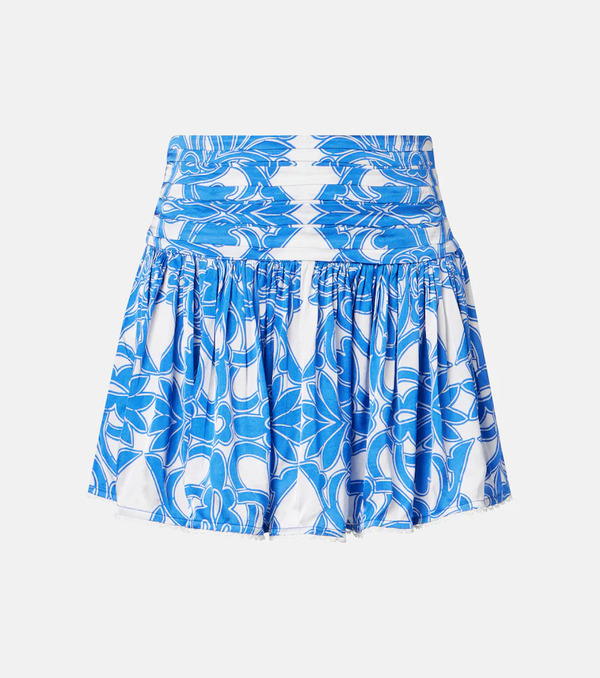  Poupette St Barth Poupette St Barth Colleen Floral Miniskirt 