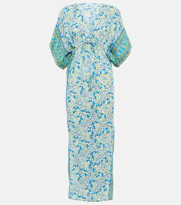  Poupette St Barth Poupette St Barth Floral Maxi Dress 