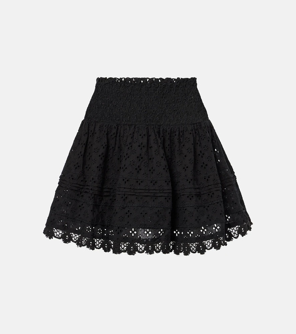  Poupette St Barth Poupette St Barth Galia Cotton Wrap Skirt 