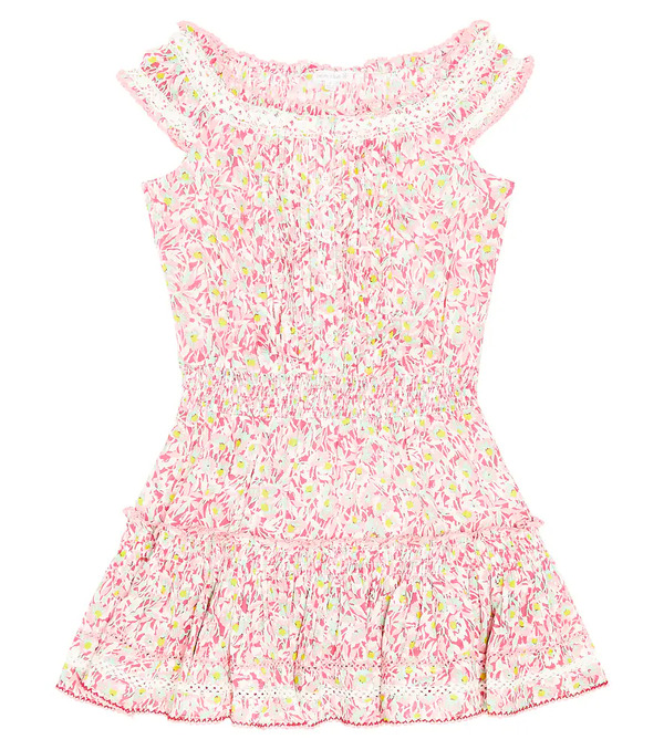  Poupette St Barth Kids Poupette St Barth Kids Alba Floral Dress 