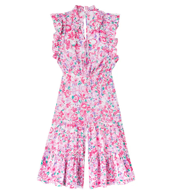  Poupette St Barth Kids Poupette St Barth Kids Belene Floral Playsuit 