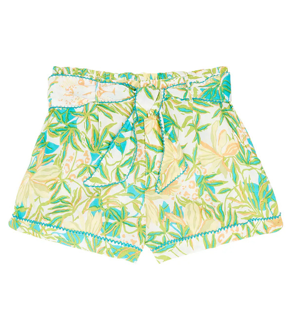  Poupette St Barth Kids Poupette St Barth Kids Rachel Floral Shorts 