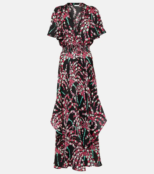  Poupette St Barth Poupette St Barth Mabelle Printed Maxi Dress 