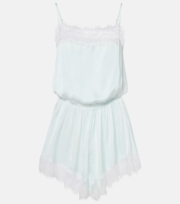  Poupette St Barth Poupette St Barth Silvia Lace-trimmed Romper 