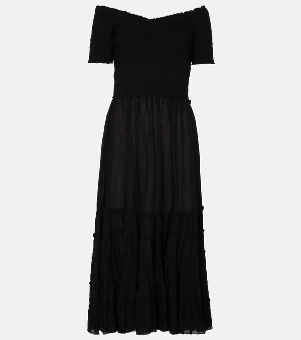  Poupette St Barth Poupette St Barth Soledad Midi Dress 