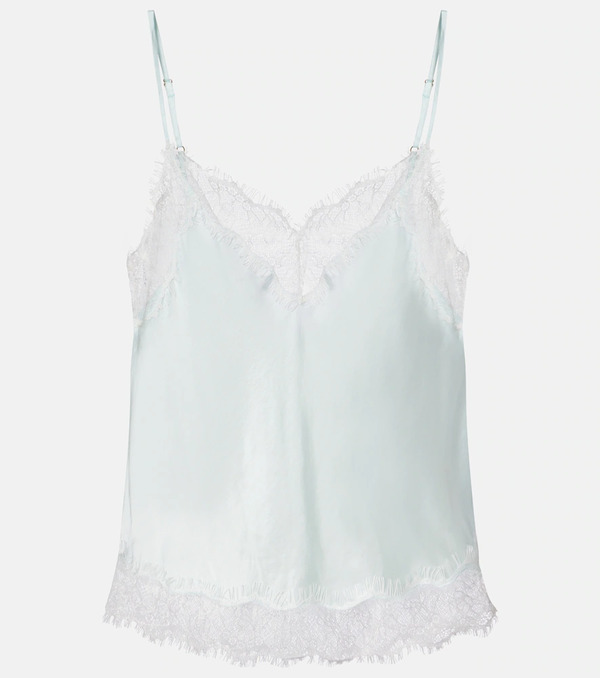  Poupette St Barth Poupette St Barth Zely Lace-trimmed Camisole 