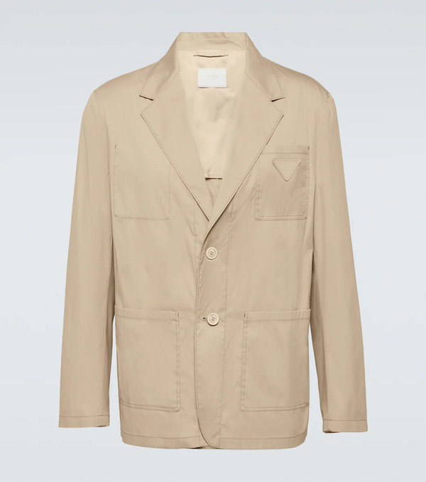  Prada Prada Cotton-blend Blazer 