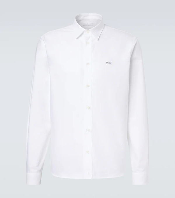  Prada Prada Cotton Poplin Shirt 