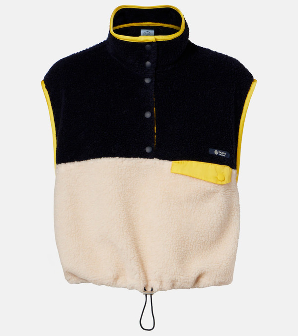  Prada Prada Cropped Teddy Vest 