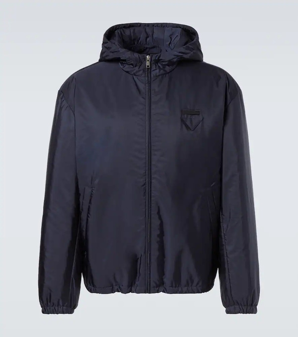  Prada Prada Hooded Re-nylon Jacket 