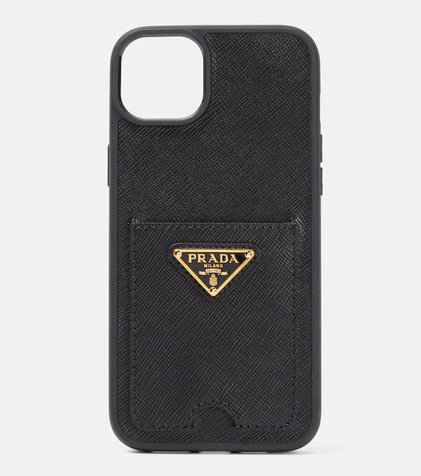  Prada Prada Iphone 14 Max Leather Case 