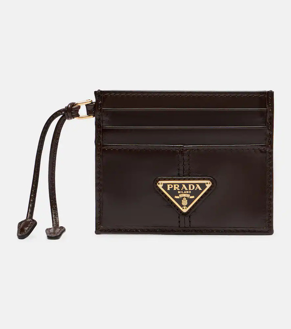  Prada Prada Leather Card Holder 