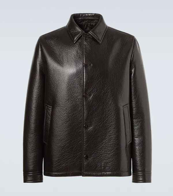  Prada Prada Leather Jacket 