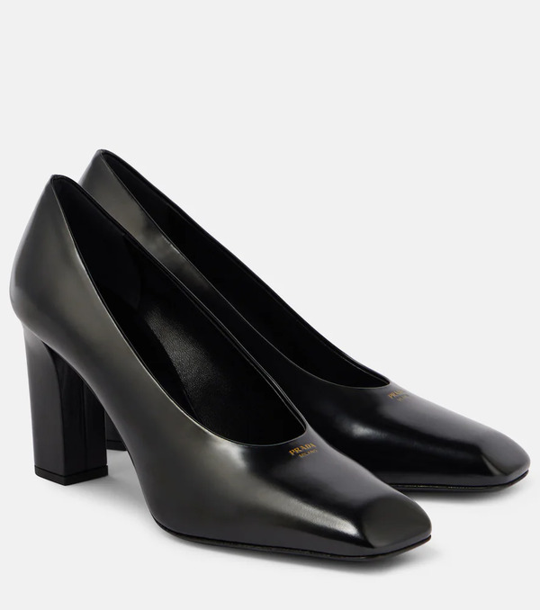  Prada Prada 85 Leather Pumps 