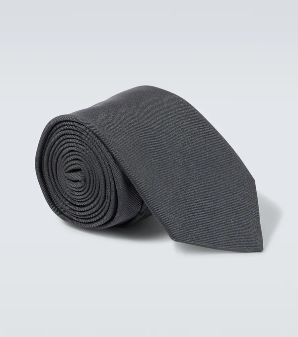  Prada Prada Logo Silk Tie 