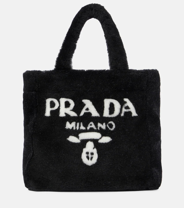  Prada Prada Medium Shearling Tote 