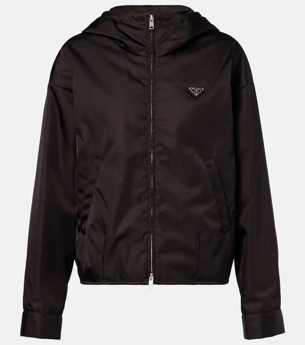  Prada Prada Re-nylon Hooded Jacket 