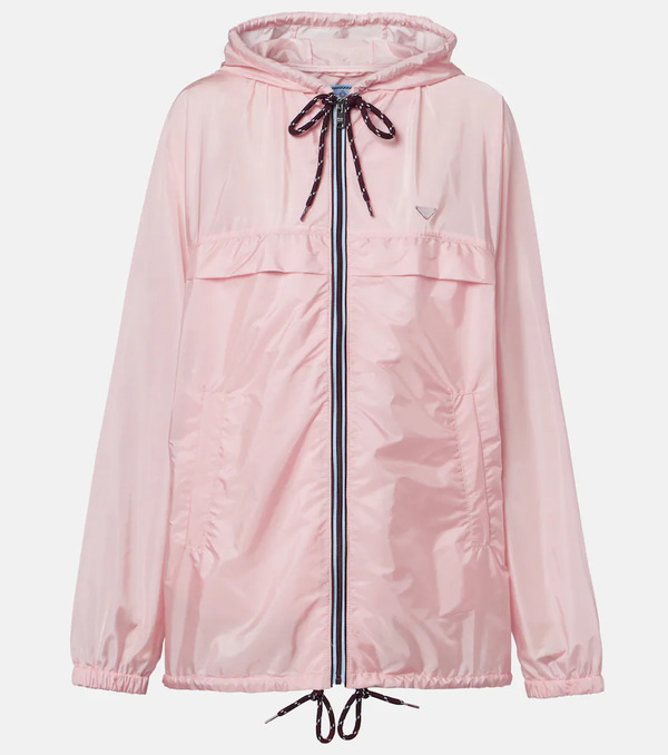  Prada Prada Re-nylon Hooded Jacket 