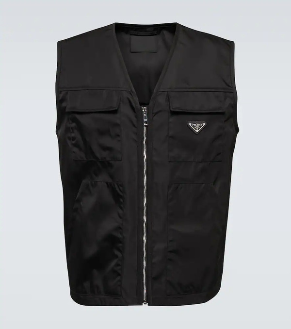  Prada Prada Re-nylon V-neck Vest 