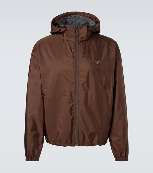  Prada Prada Reversible Hooded Re-nylon Jacket 