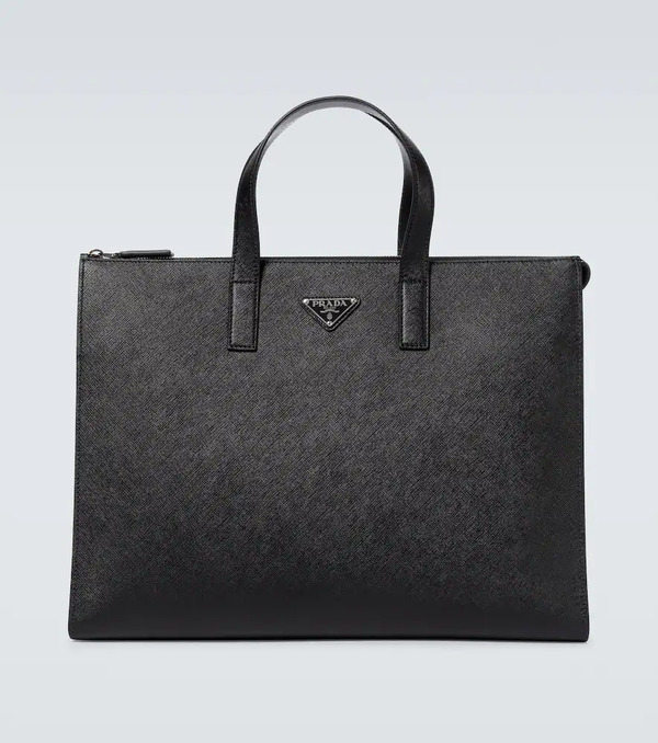  Prada Prada Saffiano Leather Tote Bag 