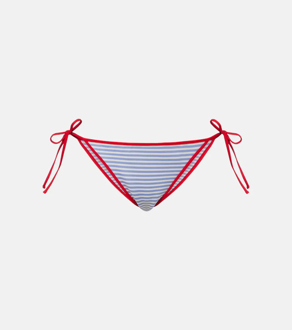  Prada Prada Striped Bikini Bottoms 