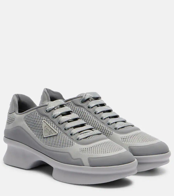  Prada Prada Wavy Re-nylon Sneakers 