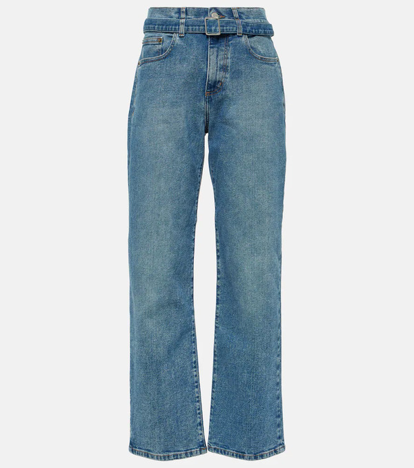  Proenza Schouler Proenza Schouler Ellsworth Mid-rise Straight Jeans 