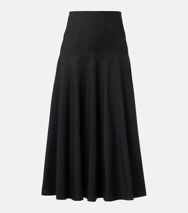  Proenza Schouler Proenza Schouler Heidi Cotton-blend Midi Skirt 