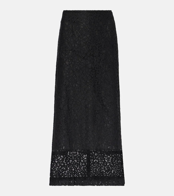  Proenza Schouler Proenza Schouler Jasmine Floral Lace Maxi Skirt 