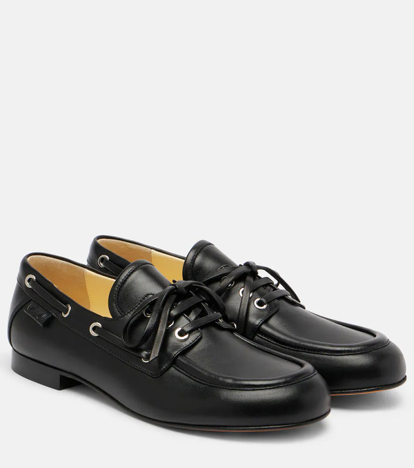  Proenza Schouler Proenza Schouler Leather Boat Shoes 